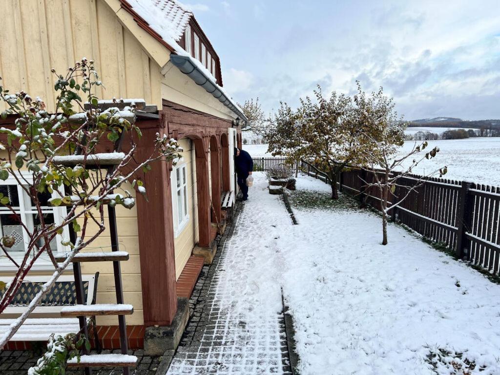 Holiday Home Wiesenhaeusel Grossschonau Bagian luar foto