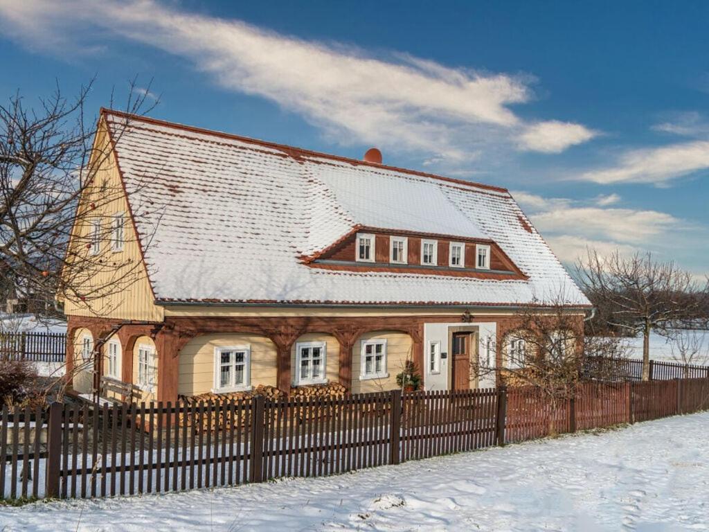 Holiday Home Wiesenhaeusel Grossschonau Bagian luar foto